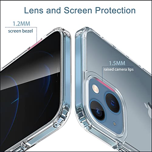 KAPAVER® for iPhone 13 Back Cover Case (Polycarbonate, Transparent) - Image 4