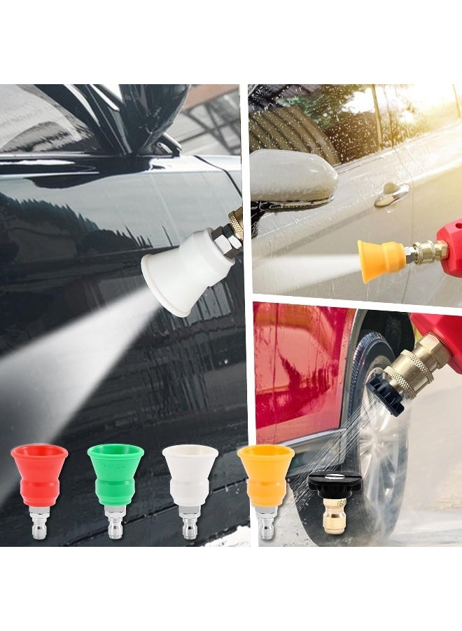 RIDGE WASHER Pressure Washer Nozzle Guard, Power Washer Nozzle Tips With Protector Holder, 5 Pressure Washing Tips With 1/4" Quick Connect, Orifice 2.5  - Image 3