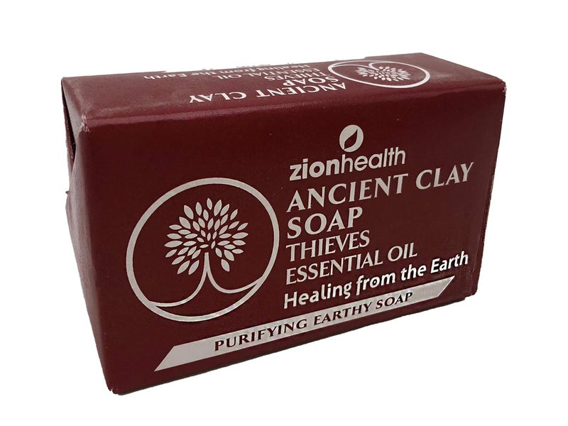 Adama Minerals Ancient Clay Natural Soap Grave Robber Oil Zion Health 6 oz Bar Soap