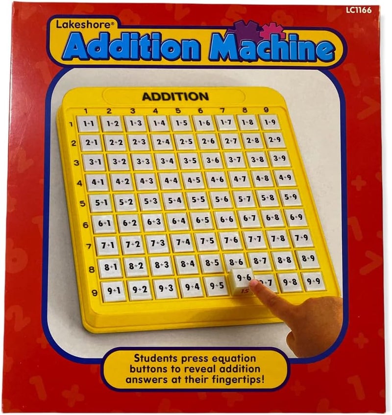 Lakeshore Addition Machine - Interactive Math Learning Tool for Kids - Image 1