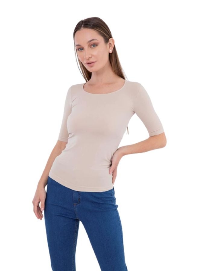 Carina Lycra short-sleeved T-shirt 