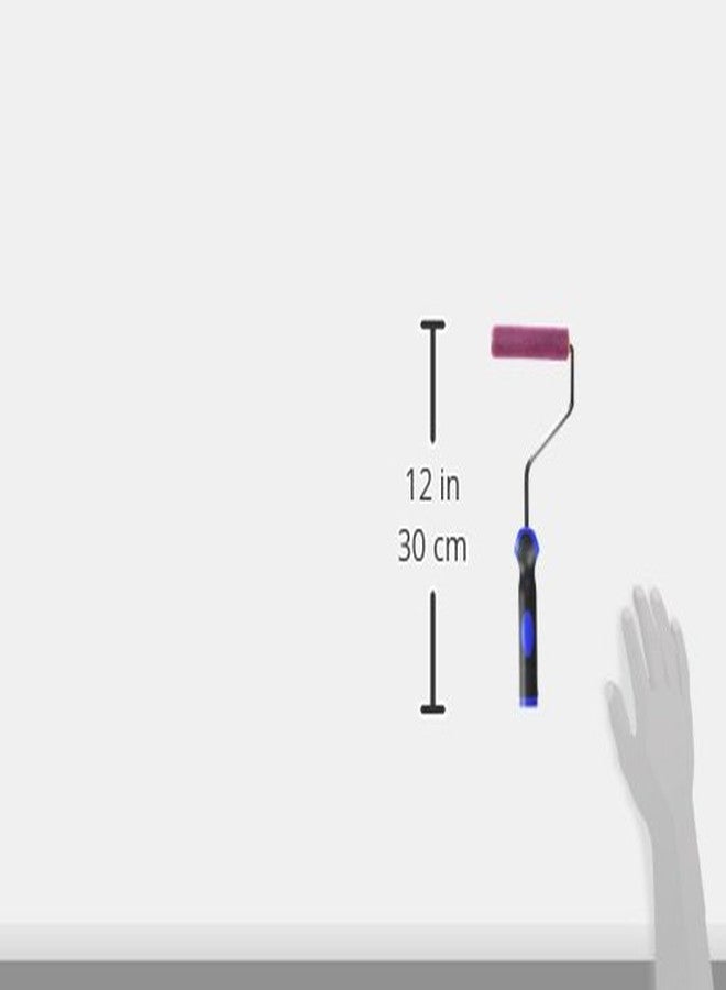 WHIZZ Series 25003 4" Velour Mini Roller (12Pk w/Free Frame), 4 inches. - Image 3