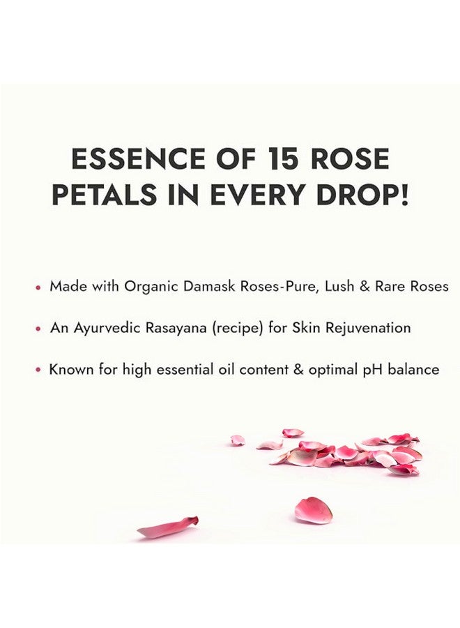 Cipzer Organic Araq-e-gulab Rose Water/Gulab Jal Helpful for Hydrated Skin, Improve Skin Tone (50ml) - Image 3