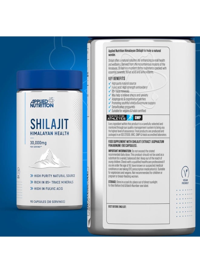 أبلايد نيوتريشن شيلاجيت هيمالايا للصحة 90 كبسولة - Image 4