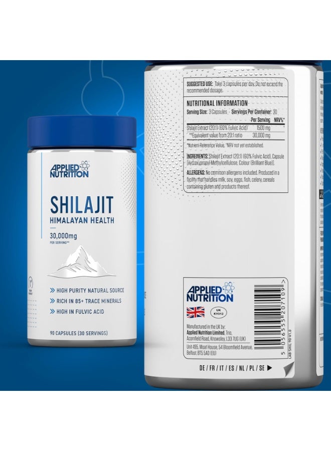 أبلايد نيوتريشن شيلاجيت هيمالايا للصحة 90 كبسولة - Image 3