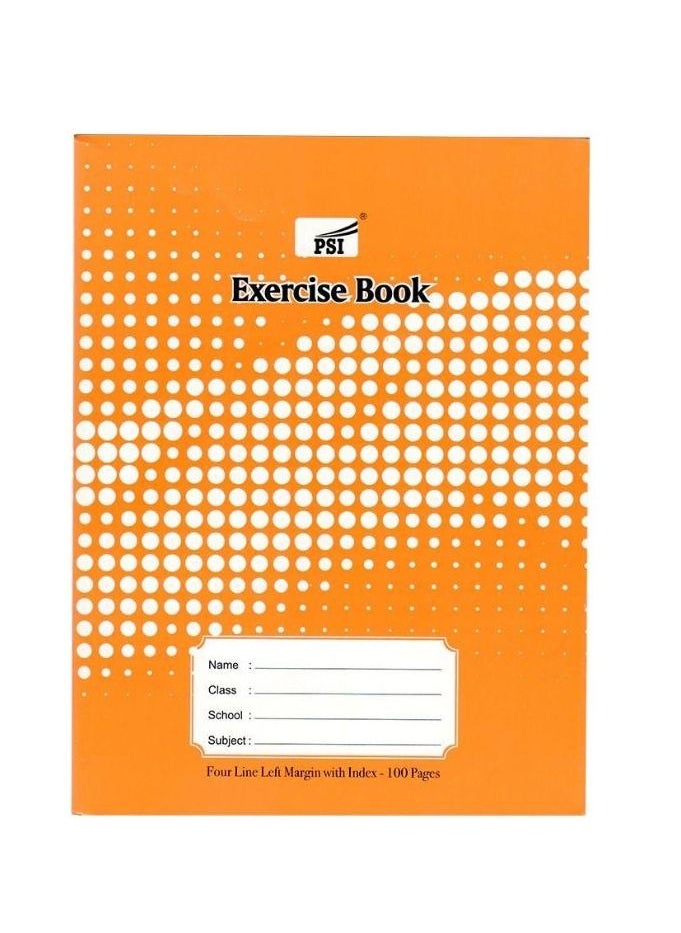 Psi - Exercise Note Book Four Lined 100 Pages - Image 1