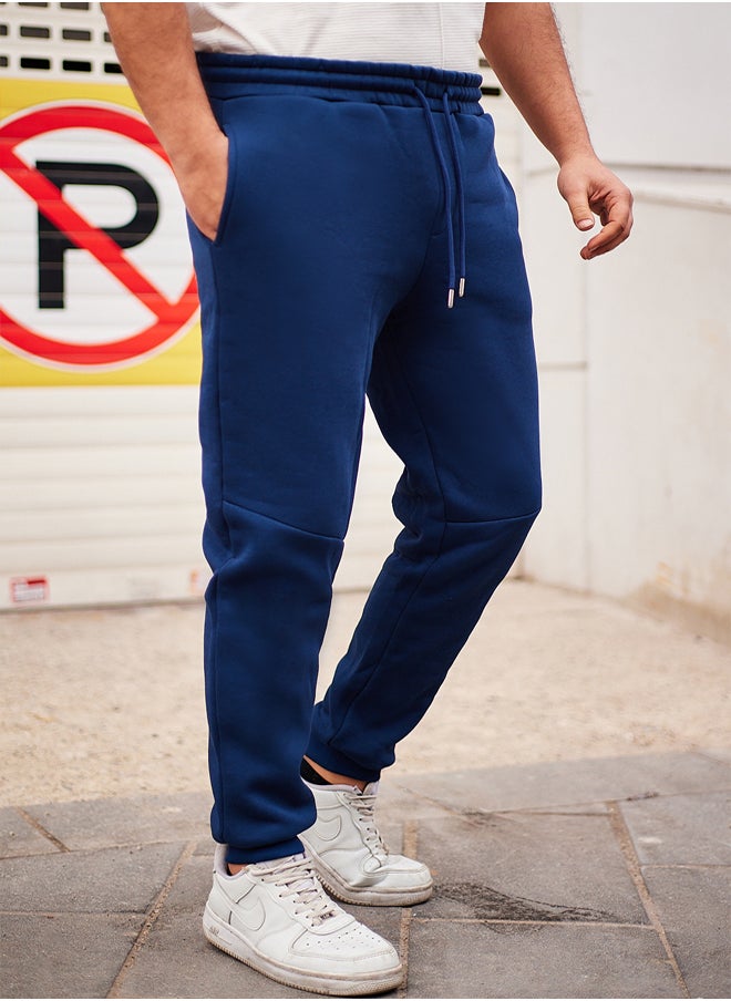 trendyol - Regular/Normal Cut Stitch Detail Thick Sweatpants TMNAW25EA00002 - Image 1