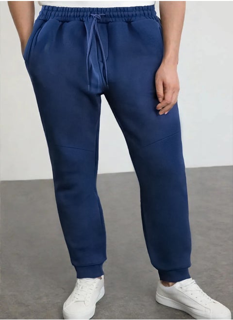 Regular/Normal Cut Stitch Detail Thick Sweatpants TMNAW25EA00002