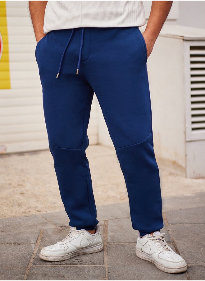 trendyol - Regular/Normal Cut Stitch Detail Thick Sweatpants TMNAW25EA00002 - Image 1