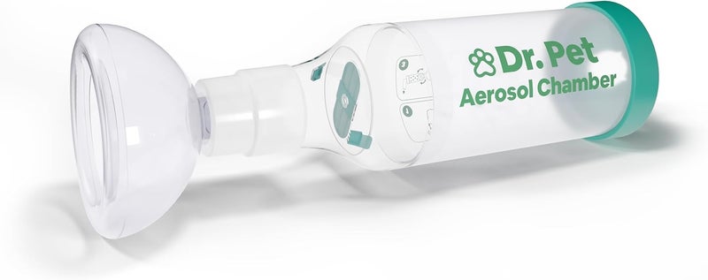 Dr Pet Dog Aerosol Chamber (3 Masks) – Canine Inhaler Spacer for Dogs – Includes 3 Masks to Fit All Dogs (Premium Quality) - Image 1
