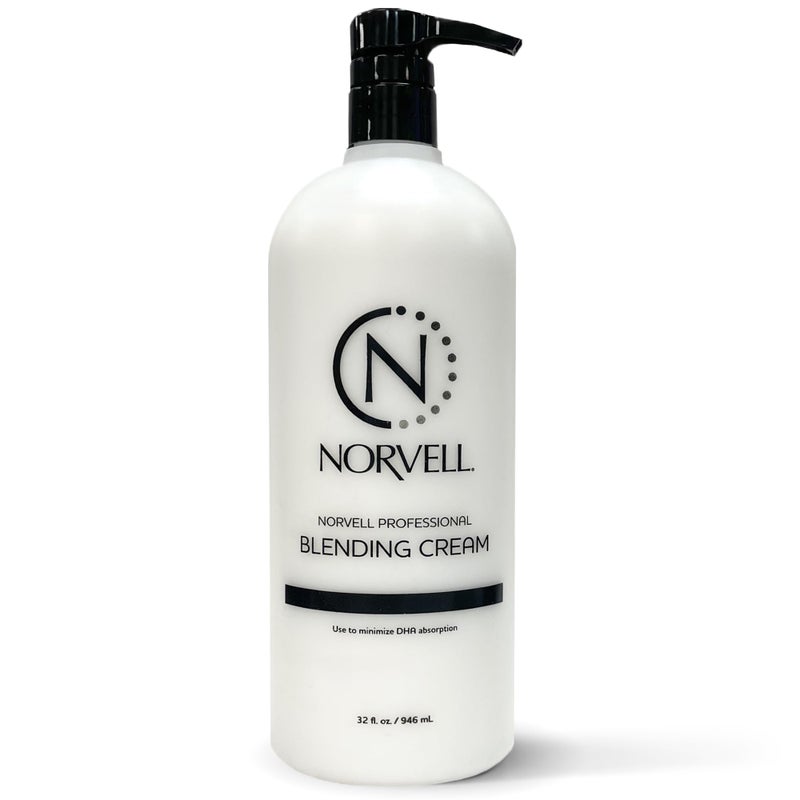 Norvell Pro Blending DHA Barrier Cream For Spray Tanning, 32 Fl. Oz.