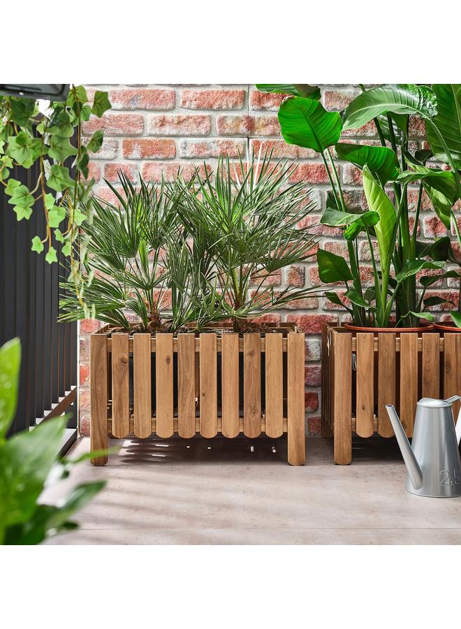 Zaboon Flower box, dark brown  - Image 3