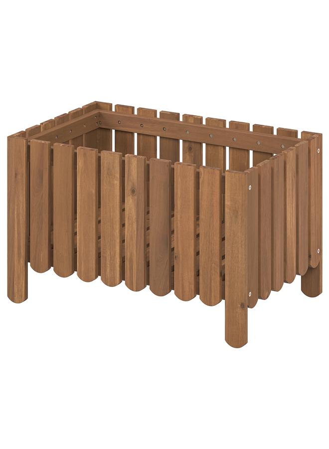 Zaboon Flower box, dark brown  - Image 1