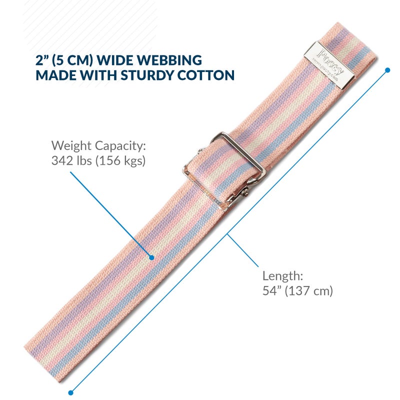 بوسي TIDI POSEY BELT BELT Pastel 54 - حزام المشي وحزام المشية - الكمية: 1 - الإمدادات الطبية للممرضات العلاج الطبيعي والرعاية المنزلية (6531) - Image 4