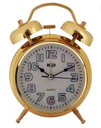 Kadio Analog Gold Clock - Image 1
