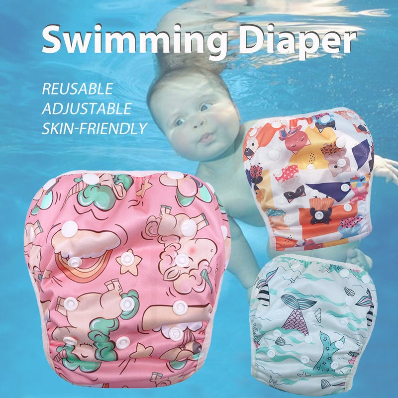 general Baby Swim Diaper Adjustable Leak-proof Mesh Swimming Pants for Kids - Image 5