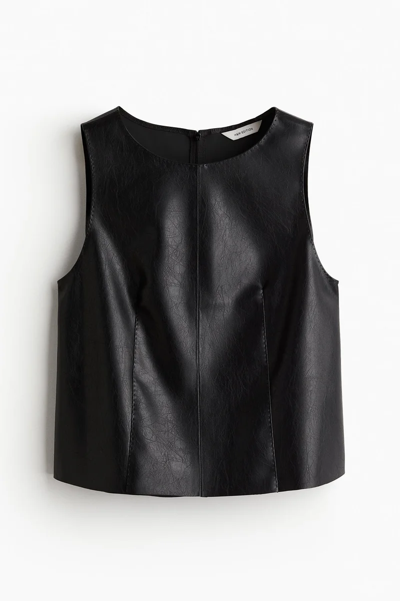 H&M Coated vest top