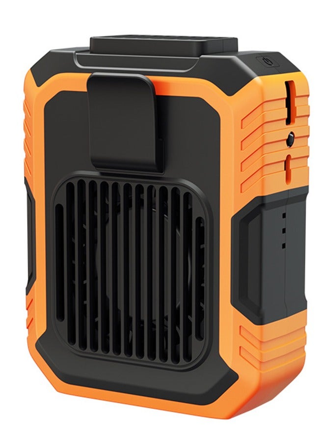 general Waist Fan, Clip-on Fan, Belt Fan - Portable Cooling Fan with 10000mAh Battery - 24H Working Time, LED SOS Light - 3 Speeds, 15500RPM Airflow - Shirt Fan for Jobsite, Farming, Fishing - Image 1