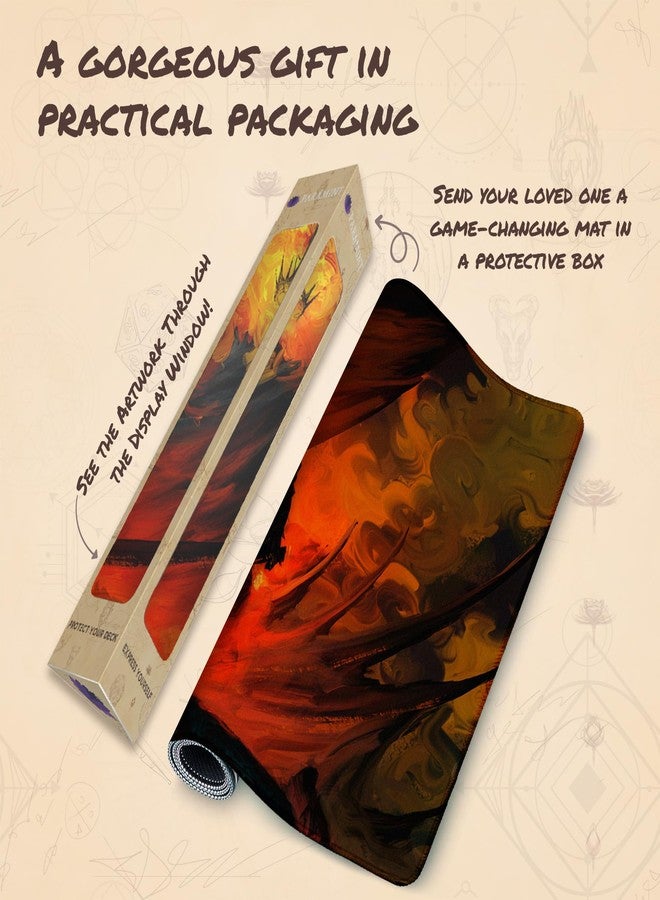 Paramint No Man Can Kill Me (Stitched) - MTG Playmat by Anato Finnstark - Compatible with Magic The Gathering Playmat - Original Play Mat Art Designs - Image 5