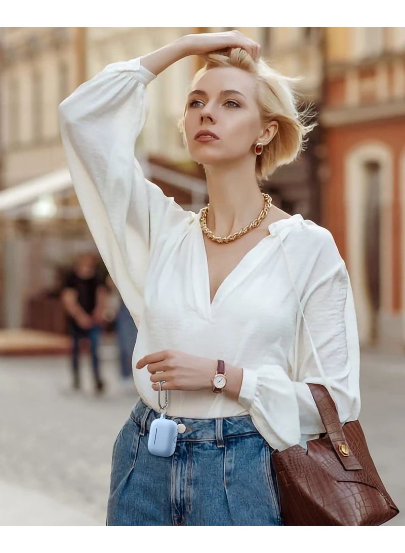 أنيوغرو حافظة سيليكون Anyong Airpods Pro 2، غطاء واقي ناعم مع قلم تنظيف، مقاوم للخدش والانزلاق، مصباح LED أمامي مرئي لأجهزة Apple Airpods Pro 2 Generation (2022) - Image 5