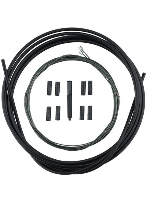 Xtr Sp41 Polymercoated Derailleur Cable Set, Black
