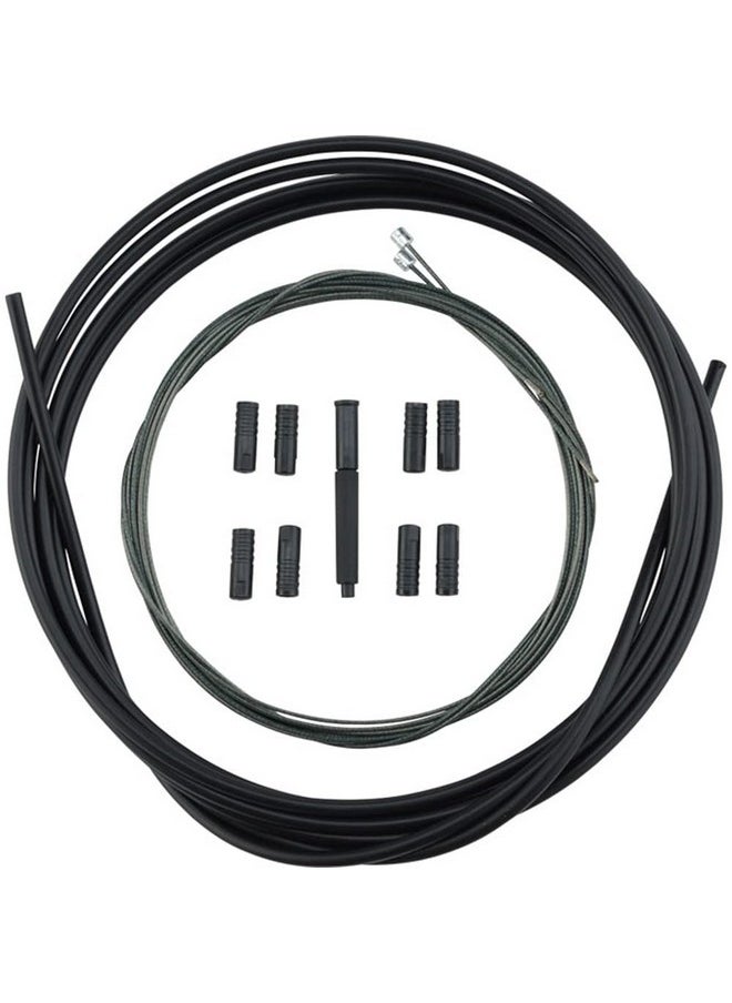 SHIMANO Xtr Sp41 Polymercoated Derailleur Cable Set, Black  - Image 1