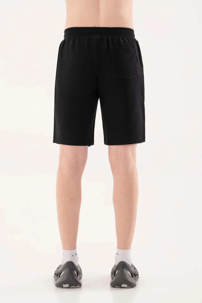 Esso5  Cross stitch logo shorts for Men | Best Price UAE