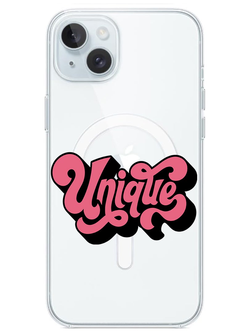 Theodor Magnetic Case for iPhone 15 Plus 6.7-inch Compatible with MagSafe Wireless Charging, Shockproof Phone Bumper Cover Unique-01 - Image 1