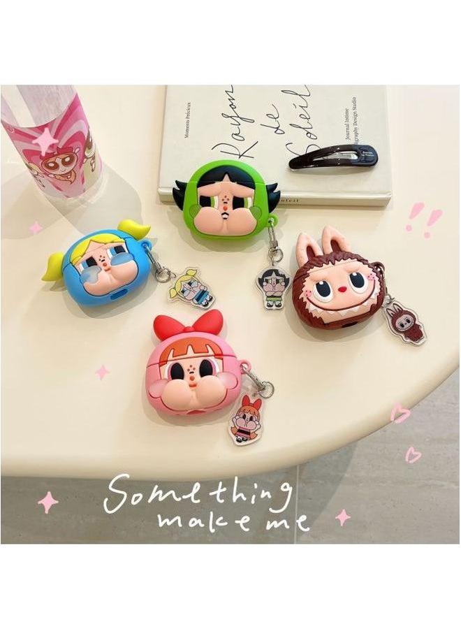 Cartoon Snack Drink Vaseline AirPods 4 Generation Apple Earphone Case Bluetooth Cover Silicone Protective Cover-Color:Rose Red Sour Candy (precision Hole)-Applicable Models:AirPods - Image 5