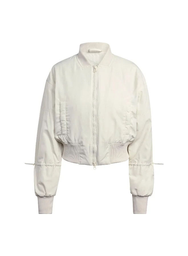 adidas Adidas Asmc Sw Bom Cro Beige Jacket (Filled Thin) Jackets For Women