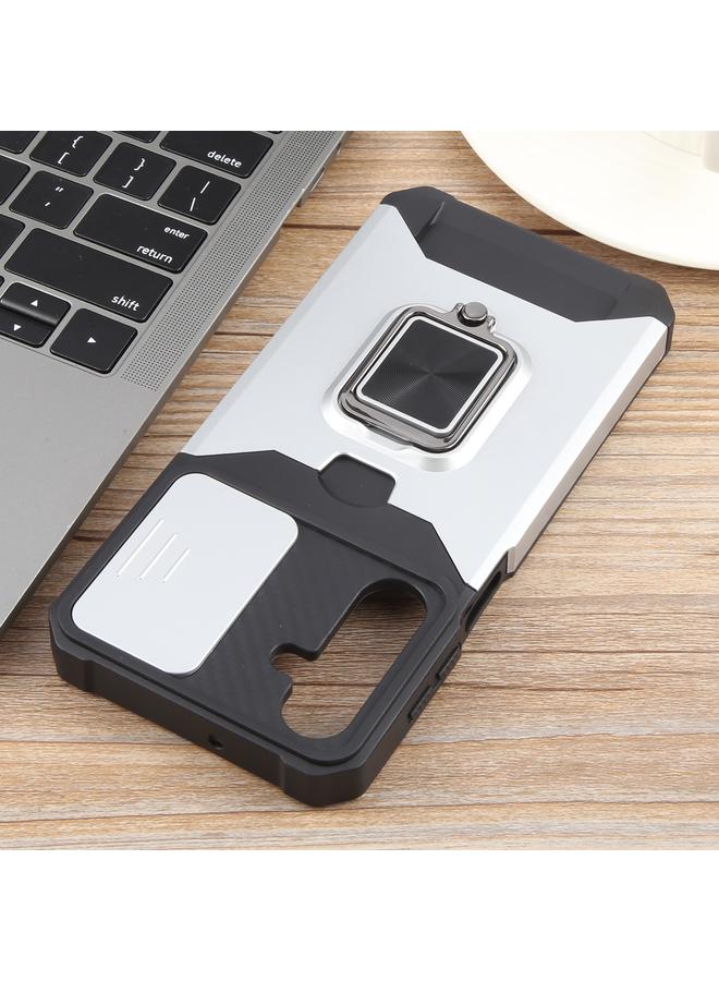 S-TOP Case For Samsung Galaxy A16 5G / 4G Camera Shield Card Slot PC Hybrid TPU Phone Case - Image 4