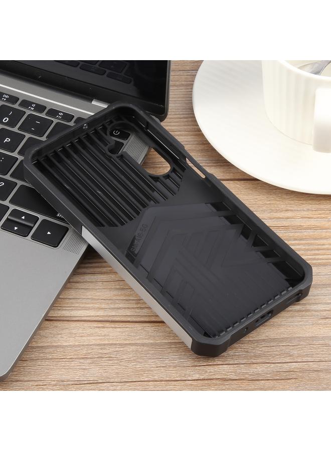 S-TOP Case For Samsung Galaxy A16 5G / 4G Camera Shield Card Slot PC Hybrid TPU Phone Case - Image 3