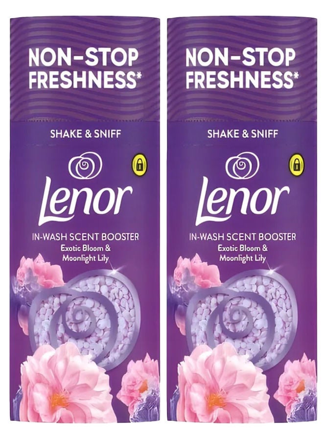 Lenor In Wash Scent Booster Exotic Bloom & Moonlight Lily 2x155G