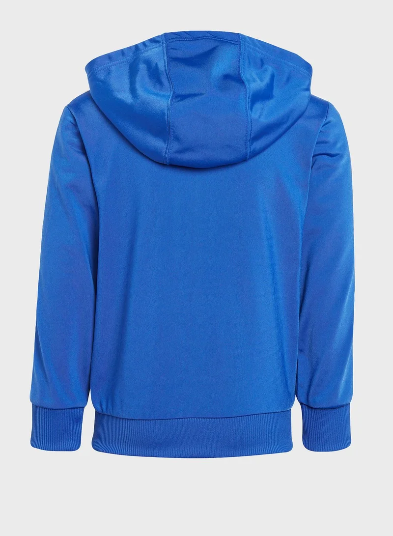 Adidas Kids 3-Stripes Shiny Tracksuit