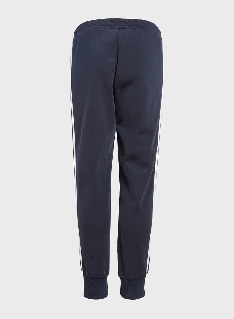Adidas Kids 3-Stripes Shiny Tracksuit