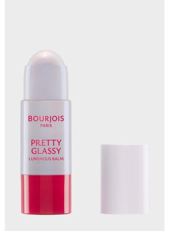 Bourjois Paris Pretty Glassy Luminous Balm, Lilac Fizz, 5g