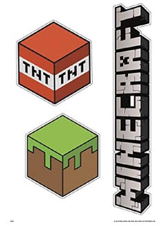 Trends International Minecraft Device Decals  - Image 4