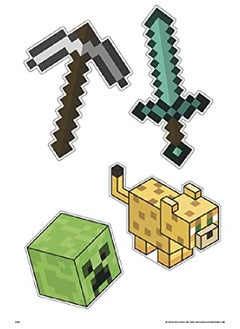 Trends International Minecraft Device Decals  - Image 5