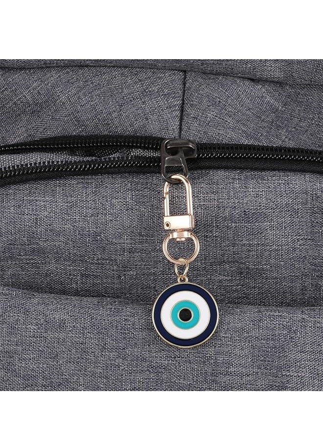 2Pcs Cute Keychain for Women Colourful Luck Evil Eye Charms Key Chain for Car Key Ring Bag Purse Accessories - Image 4
