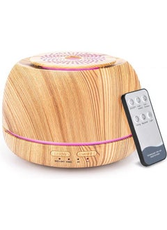 Arabest 300ml Essential Oil Diffuser, Aroma Diffuser Includes Remote Control,USB-C Power Cable.Aromatherapy Scent Air Humidifier with Waterless Auto-Off,7-Color LED for Room，office  - Image 1
