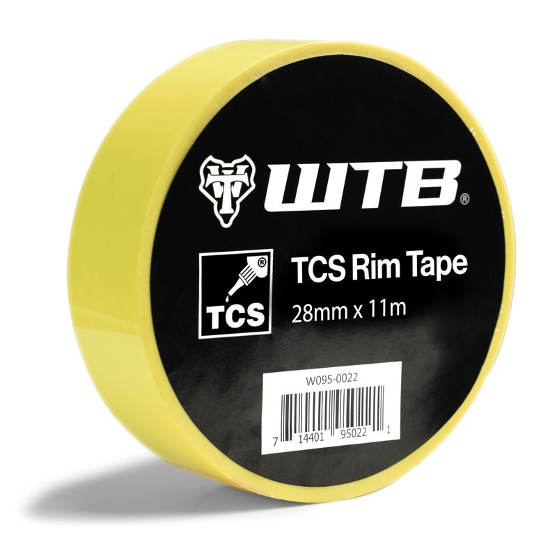 WTB Tubeless Bicycle Rim Tape (28mm x 11m) Easy Tubeless Setup & Airtight Seal, Compatible with All Tubeless Rims - Image 1