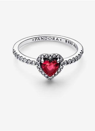 Silver/Red