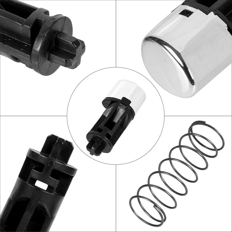 runmade Shifter Shift Button Knob Repair Kit with Spring for Honda Accord 1998-2002 - Image 3