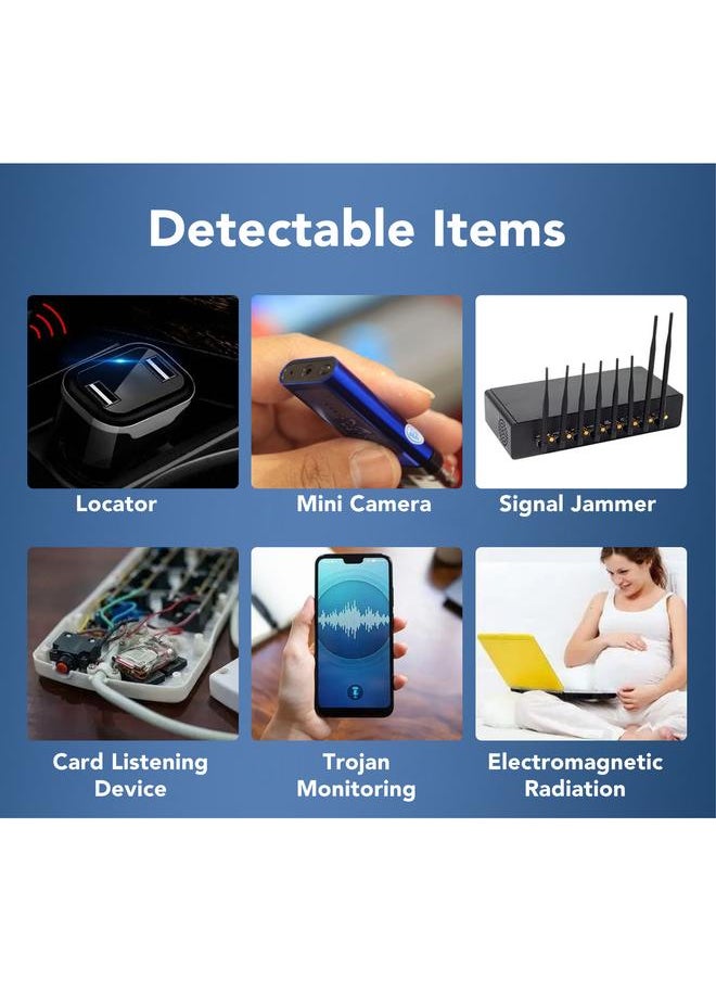 Thoraya - Infrared Camera Detector Cute Shape Pocket Sized Camera Finder Bug Detector for Hotels Bathroom Efficient Detection White - Image 1