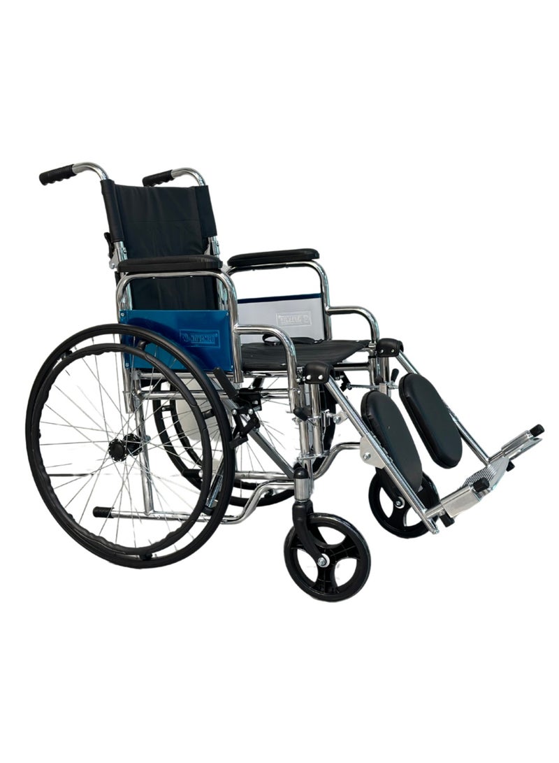 NOVAMED Elevating Footrest Wheelchair (902C) - Image 1
