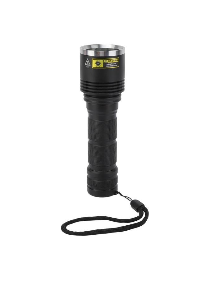 Thoraya - 15W 365nm UV LED Flashlight Black Filter Optical Lens Torch Pet Urine Detector for Resin Curing - Image 1