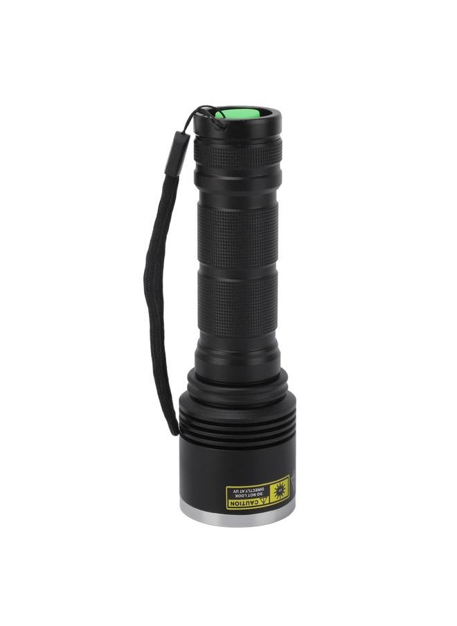 Thoraya - 15W 365nm UV LED Flashlight Black Filter Optical Lens Torch Pet Urine Detector for Resin Curing - Image 1