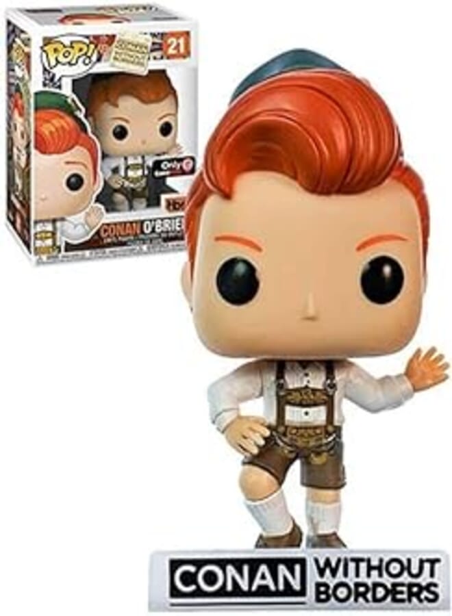Funko Pop! Conan O'Brien(Lederhosen)(Exc), Action Figure - 34929