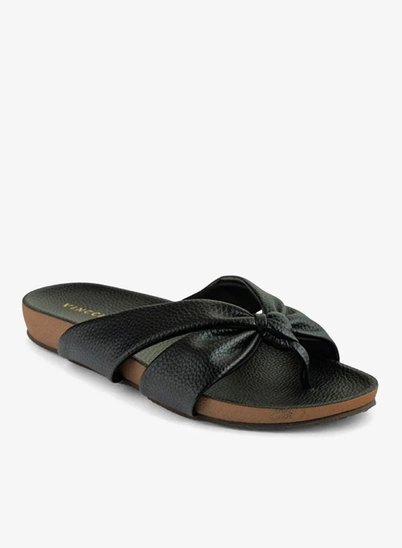 فينتشي صنادل مسطحة متعددة الأحزمة للنساء