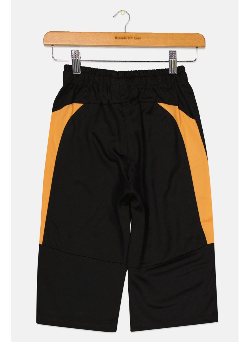 PUMA Kids Girl Sportswear Fit 3/4 Training Pants, Black  - Image 2